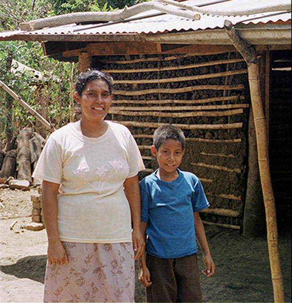 Sonya and Annival at HOme in Lahoya